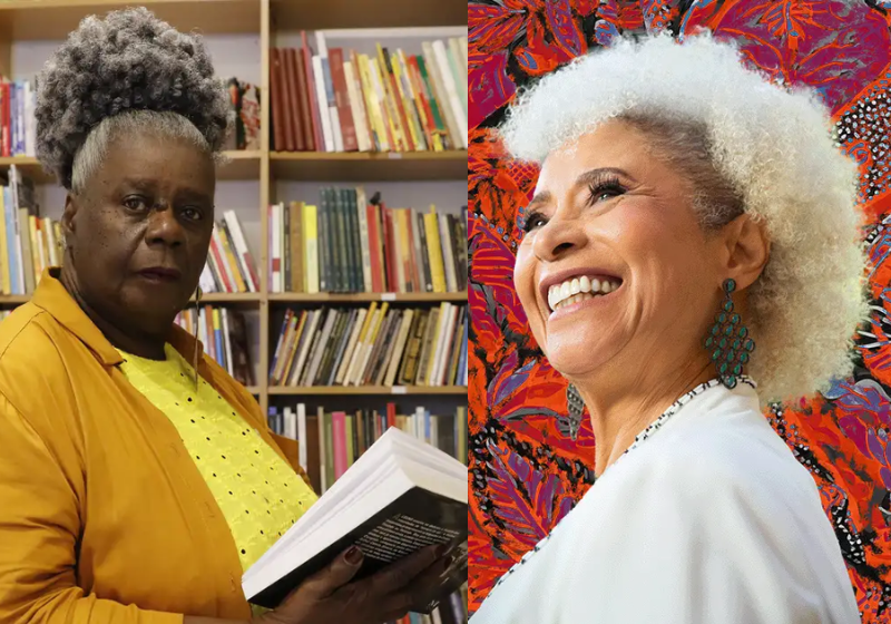 A escritora Conceição Evaristo (E) e a PHD em Física Sonia Guimarães (D), intelectuais que venceram a barreira do preconceito para atingir o cume. Mulheres brasileiras símbolo de orgulho, esperança e inspiração. Foto: Agência Brasil 