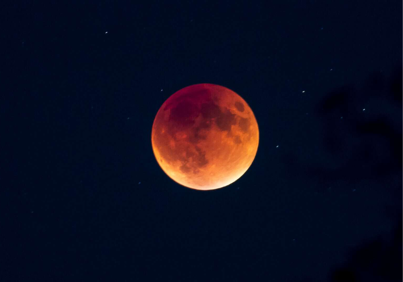 Para admirar o eclipse lunar da madrugada desta quinta para sexta-feira (14), coloque o relógio para despertar. Foto: Tragoolchitr Jittasaiyapan/Shutterstock