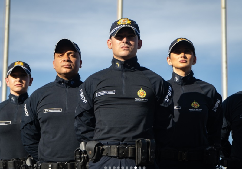 O concurso da PMDF está com as inscrições abertas até 23 de abril, o salário pode passar de R$ 17 mil, e o candidato aprovado passará por um curso de formação. Foto: PMDF