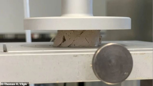 A equipe fez um teste de deformação para garantir que ele tenha as mesmas qualidades do prato original. - Foto: Thomas Vilgis