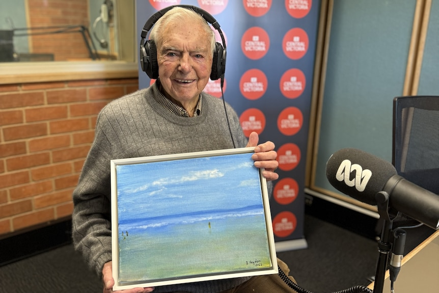 Para o idoso, a exposição é um marco impressionante. - Foto: Fiona Parker