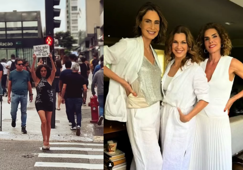 A campanha reúne também Cláudia Ohana, de 62 anos, além de Silvia, Adriana e Helena todas lindas e elegantes. Foto: @claudiaohana/@silviapfeifer