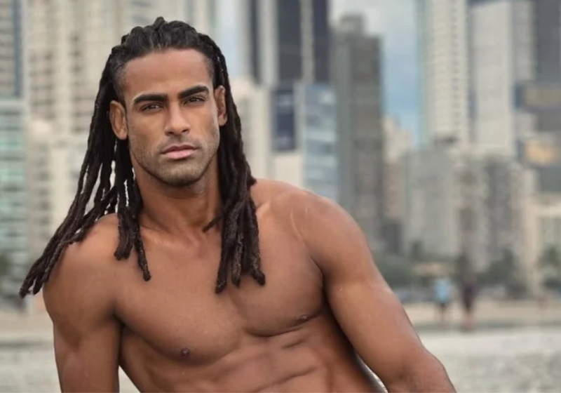 Modelo, lutador e influencer Lucas Laet, do Rio, é bastante conhecido nas redes sociais. Foto: @lucaslaet