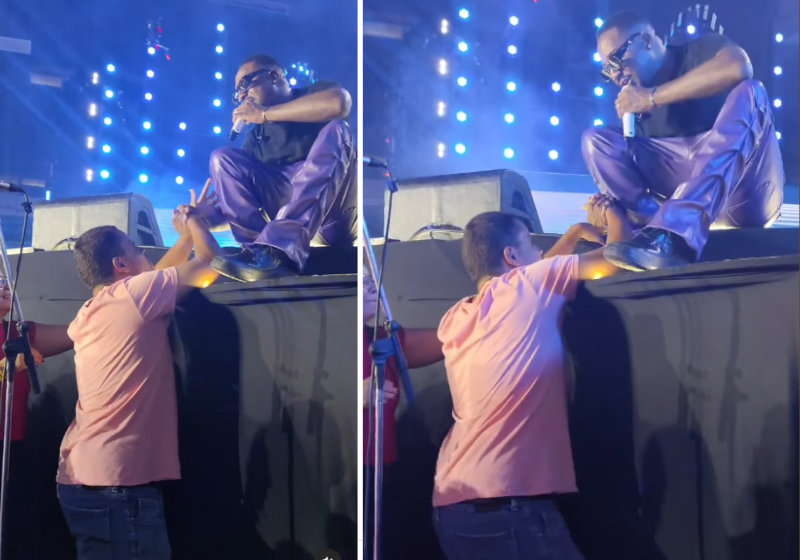 O vídeo do Daniel, de Brasília, cantando com Mumuzinho no show, arrebentou. Foto: @danielpedrosob