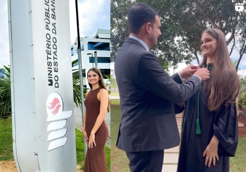 A juíza Luísa Militão atuou na Defensoria Pública na Promotoria, antes da Magistratura. Foto: @luisamilitaovicentebarroso