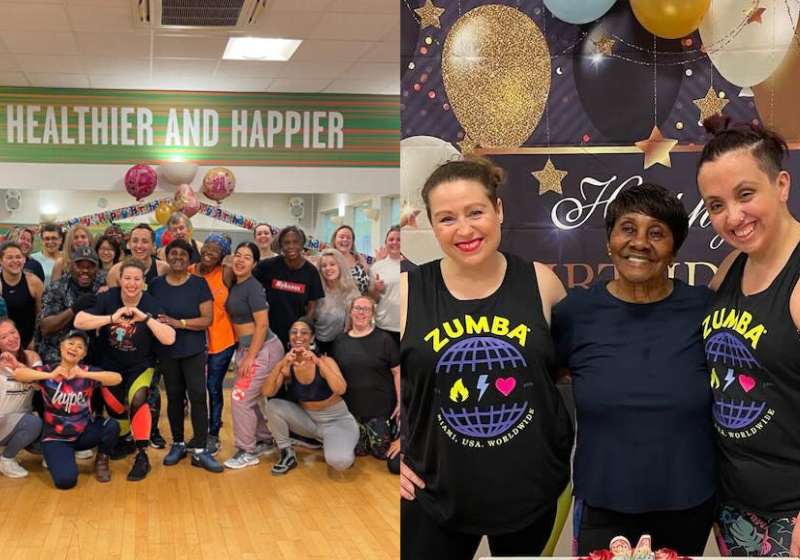 A idosa está em todas, jamais falta às aulas de zumba e tem uma saúde invejável, sem contar a disposição e o bom humor. Incrível. Foto: MSN 