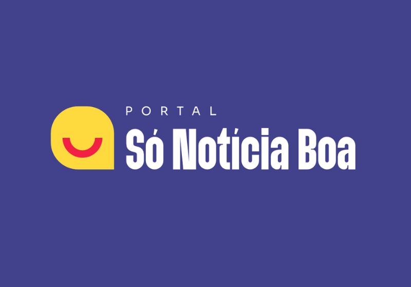 A nova marca do Portal Só Notícia Boa, criada pela agência FOME.