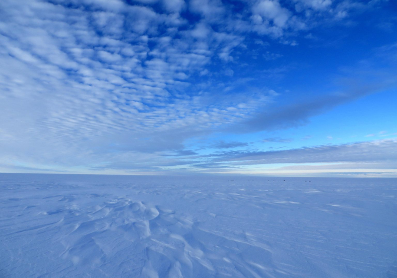 O fato de a Antártida estar se recuperando do derretimento da camada de gelo não significa que há efeitos futuros expressivos, alertam os cientistas. Foto: Universidade de Leeds 