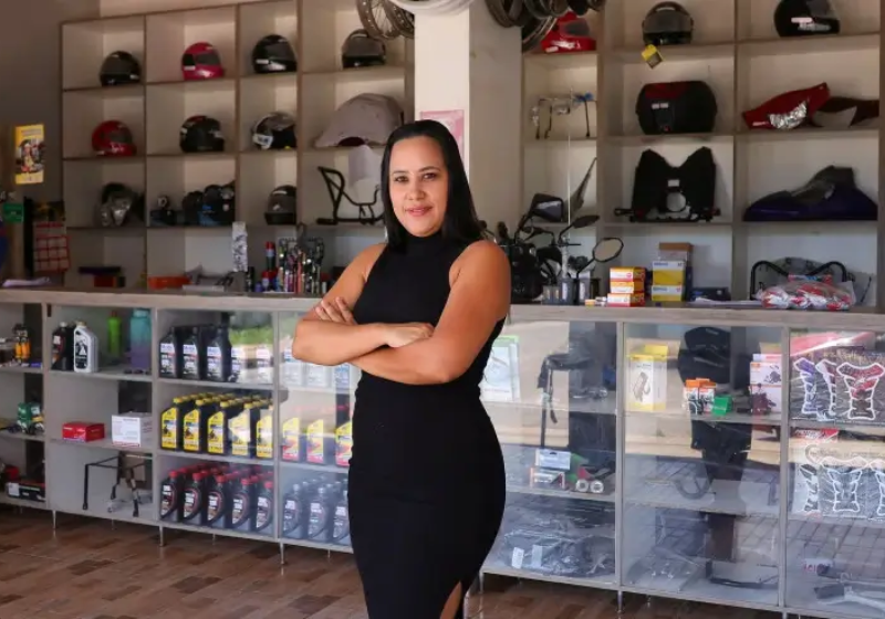 Darcley, neste Dia das Mães, tem muito o que comemorar, mulheres como ela, venceram a dor do luto e transformaram o que parecia impossível em realidade, é a força das empreendedoras. Foto: Sebrae-DF 