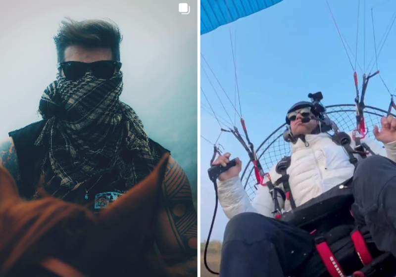 Após 14 anos paraplégico, Fernando Fernandes experimenta de voltar a andar com ajuda de uma aparelho específico. Nas redes, os internautas vibram. Foto: @fernandolife 