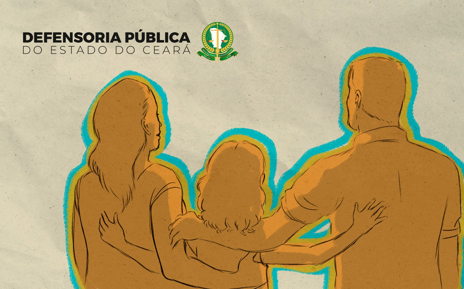 A adoção foi intermediada pela Defensoria Pública do Estado do Ceará. - Foto: Defensoria do Ceará