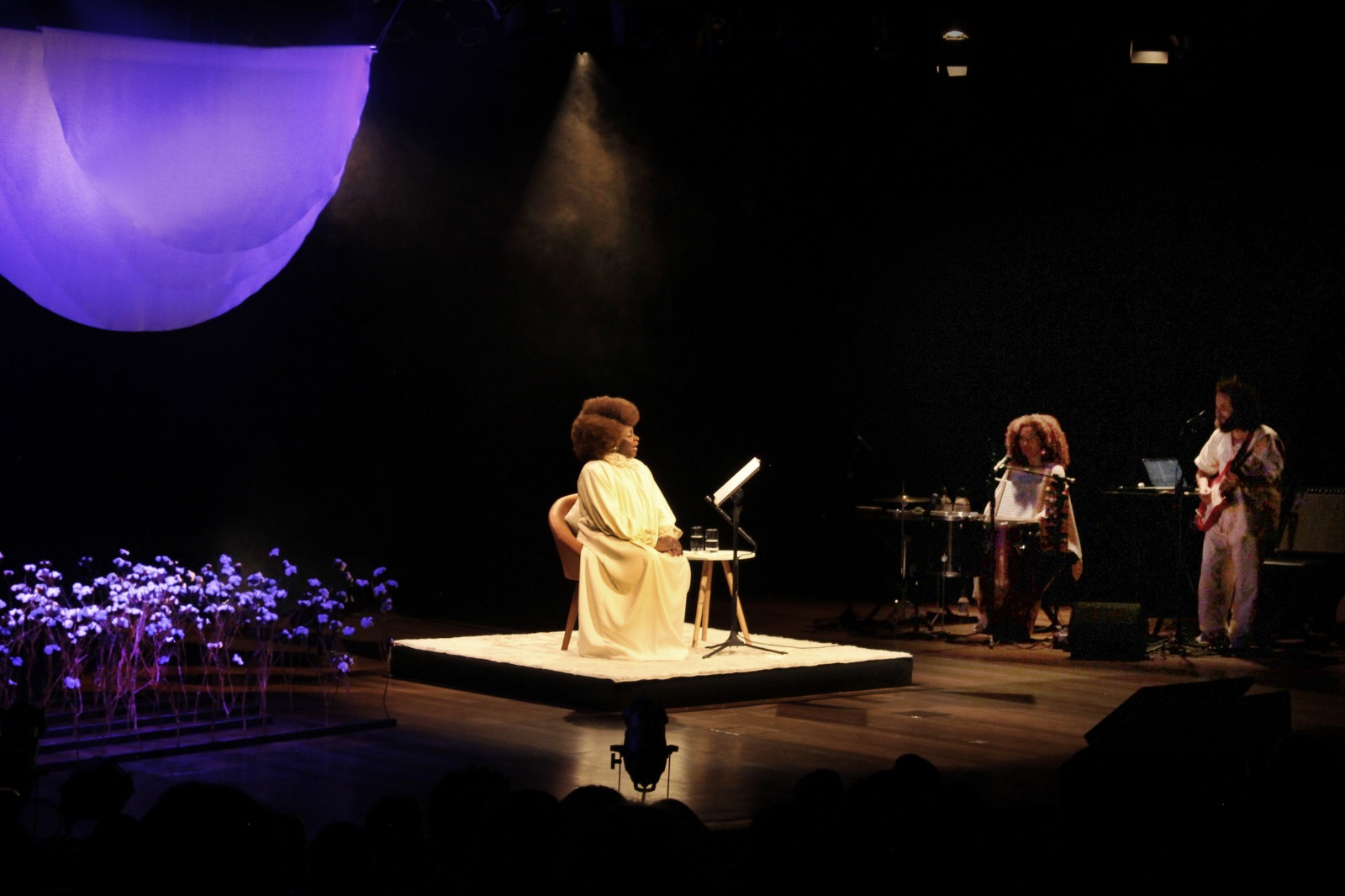 Zezé Motta comemora 80 anos de vida e 60 de carreira com espetáculo em Brasília. - Foto: Valentina Lassen