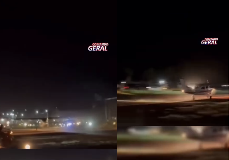 No Xingu (PA), motoristas solidários ligaram os faróis dos carros e conseguiram ajudar um piloto decolar. O avião levava uma pessoa que precisava de atendimento médico urgente. - Foto: @comandogeralbg/Instagram