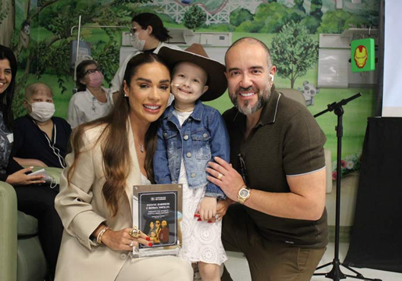 Casal doa R$ 1 milhão para hospital de Blumenau reformar área de oncologia; motivo especial! O casal, de Blumenau, anunciou a doação de R$ 1 milhão para reformar a oncologia do Hospital Santo Antônio. - Foto: Larissa Machado