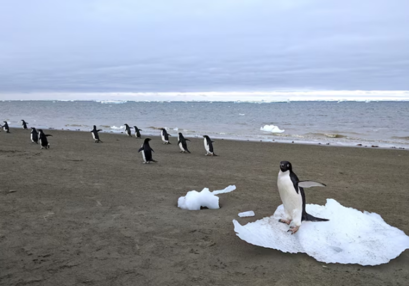 Cocô de pinguim pode ajudar a mitigar as mudanças climáticas, dizem cientistas