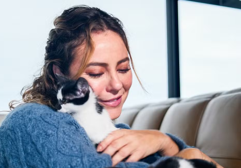 A atriz Paolla Oliveira conta que adotou 11 gatos e 7 cachorros e incentiva seguidores a adotarem também. - Foto: @paollaoliveirareal/Instagram