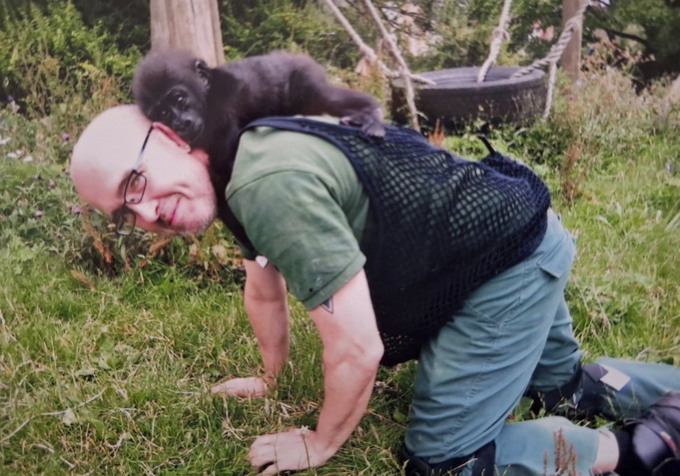 Alan viveu com os animais por 7 meses. - Foto: Alan Toyne via SWNS