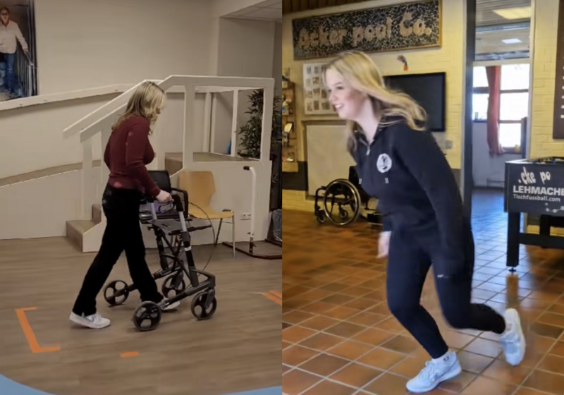 Apesar da evolução, Emelie disse que não está curada. - Foto: @emelieer/TikTok