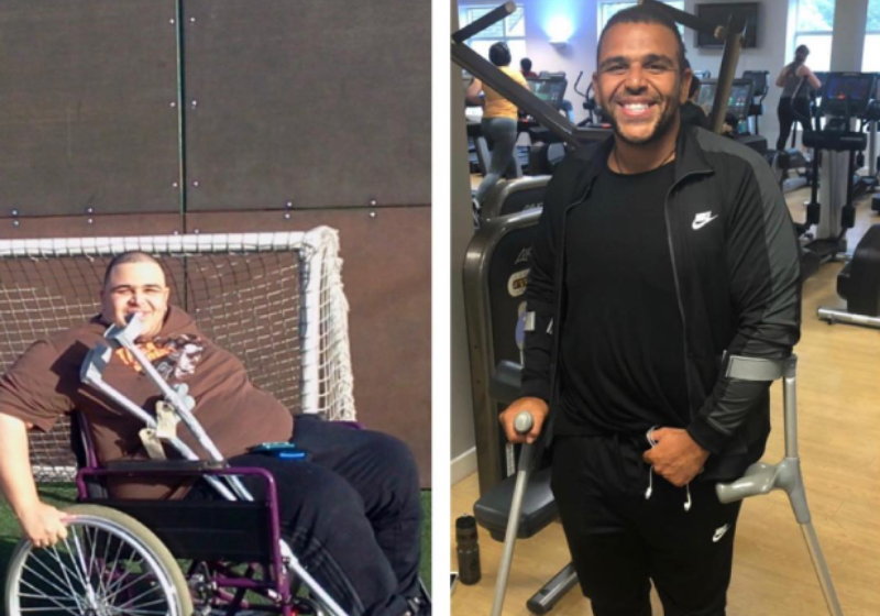 Darren Awol, de 42 anos, decidiu que o diagnóstico de paralisia da cintura para baixo não iria mobilizá-lo e reagiu, buscando fazer tudo o que desejava. Foto: SunnySkyz