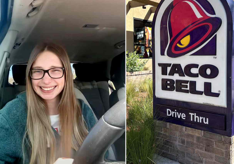 Crimsyn Price está feliz da vida, graças à bolsa de estudo, concedida pelo restaurante em que trabalhou como funcionária na adolescência. Ela quer ser médica e vai correr atrás disso. Foto: People Magazine