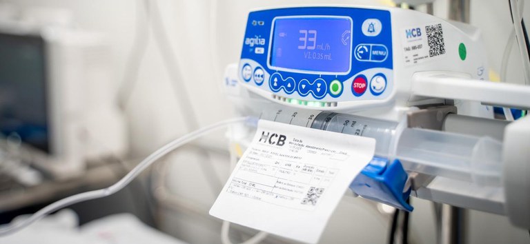 A aplicação do remédio mais caro do mundo pelo SUS foi feita em uma criança de São Paulo que tem AME. - Foto: Ministério da Saúde