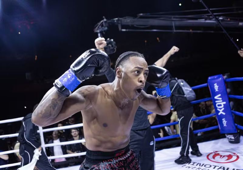 O lutador TZ da Coronel usou a premiação da luta para doar 4 toneladas de cestas básicas para gente simples da comunidade onde nasceu em Arraial do Cabo (RJ). - Foto: Danilo Fernandes