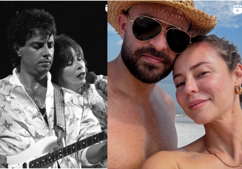 Juntos por 46 anos, Roberto Carvalho e Rita Lee mostraram ao mundo a cumplicidade, enquanto Diogo Nogueira e Paolla Oliveira aproveitam tudo com muito humor. No Dia dos Namorados, celebrar o amor é a máxima e esses casais nos inspiram a tudo. Foto: @robertocarvalho/@paollaoliveira 