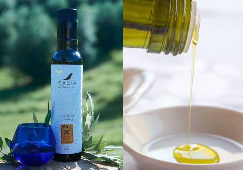Azeite de oliva da marca Sabiá foi eleito um dos melhores do mundo. — Foto: Divulgação/Adriano Fagundes/Azeite Sabiá