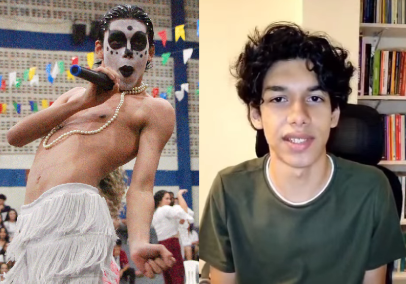 O jovem Yago, que viralizou dançando Ney Matogrosso na escola, na Bahia, vai desfilar pela Imperatriz no Carnaval 2026. - Foto: Divulgação