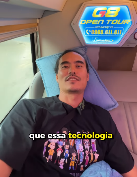 A parte favorito de Raoni foi a massagem na cama. Incrível! - Foto: @jornadacomum/Instagram