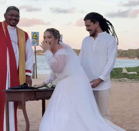 Matheus chegou de fininho e surpreendeu a todos. - Foto: @matheusekauan/Instagram