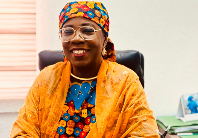 A nutricionista Ladidi Kuluwa Bako-Aiyegbusi, faz uma verdadeira revolução na Nigéria e outros países da África, com a distribuição dos cubos de caldo de carne, que criou para alimentar crianças carentes. - Foto: Magazine Time