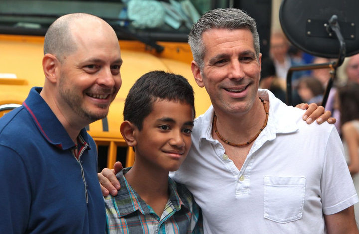 Pete e Danny mudaram a vida deles com a adoção. - Foto: Arquivo pessoal