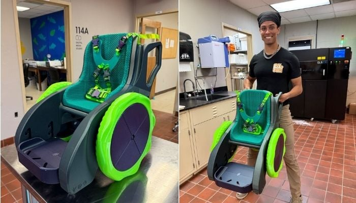 A cadeira dispensa parafusos na hora da montagem. Tudo é encaixado! - Foto: MakeGood