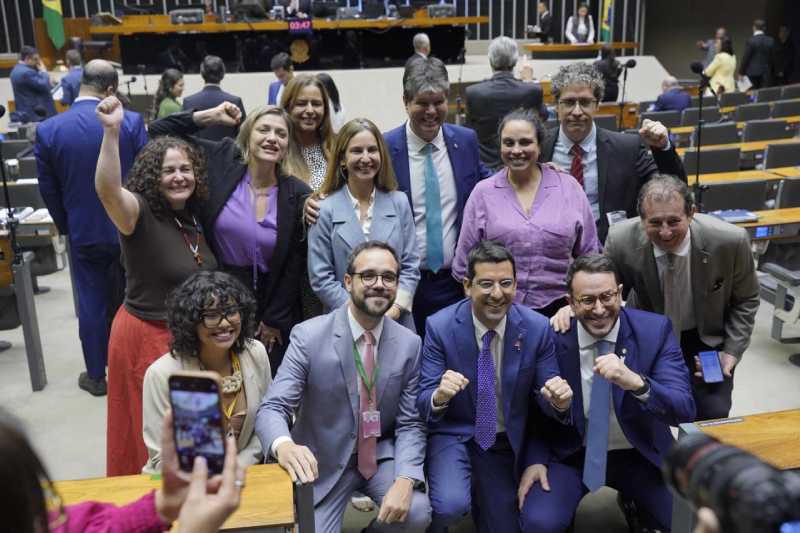 A organização e grupos de proteção animal marcaram presença na votação histórica no plenário da Câmara dos Deputados - Foto: Arquivo pessoal