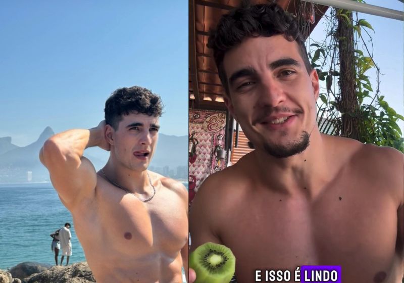 O jovem francês Nino Fallard, que vive no Rio, ficou impressionado com a gentileza do povo brasileiro quando ficou doente e várias pessoas apareceram para ajudar. Fotos: @ninofallard
