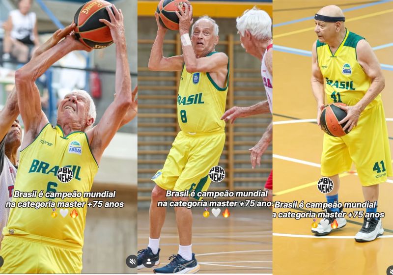 Eles ainda batem um bolão. - Fotos: FBBM