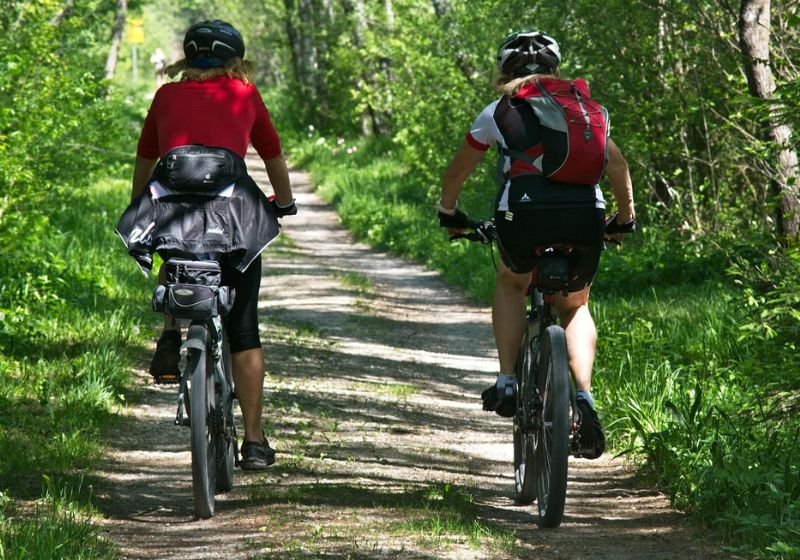 Andar de bike, passear no parque, brincar com criancas e cachorros são alguns passos para espantar a tristeza e melhorar a saúde mental. Foto: Manfred Antranias Zimmer/Pixabay