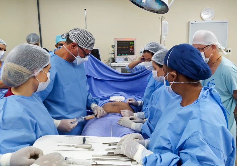 O mutirão de cirurgias deste sábado, 5 deverá fazer 7 mil atendimentos, consultas e exames.- Foto: Divulgação/SES