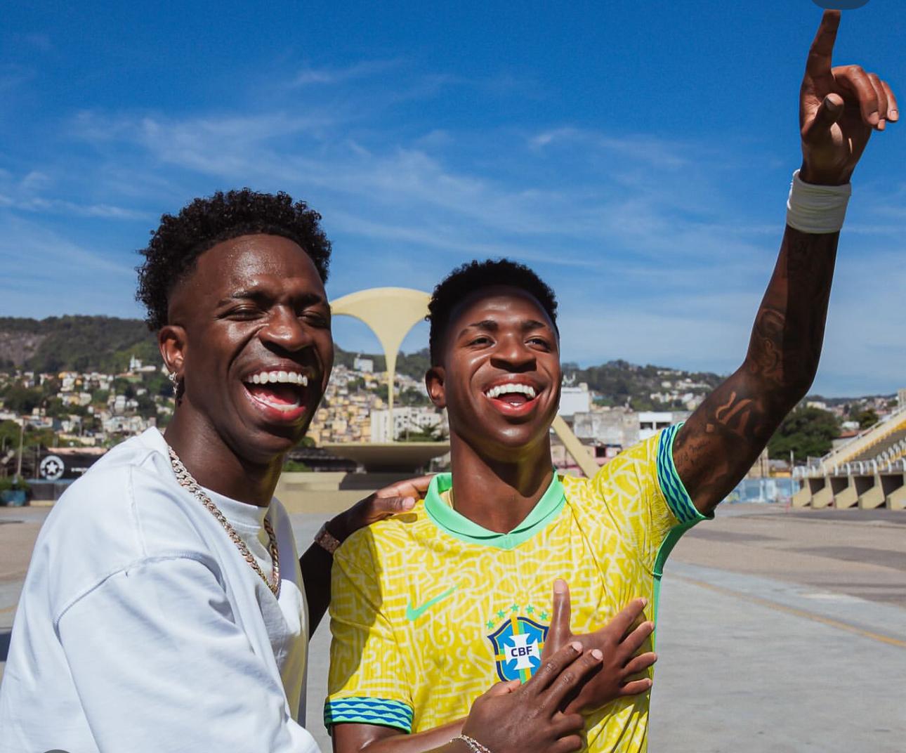 Vini Jr será o nono brasileiro a ter estátua de cera no museu mais famoso do mundo. Foto: reprodução/Instagram