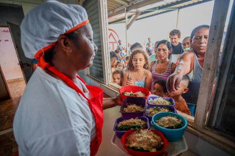 O Brasil ficou abaixo do patamar de 2,5% da população em situação de subnutrição, critério da ONU para retirar uma nação da lista da fome.- Foto: Roberta Aline/MDS