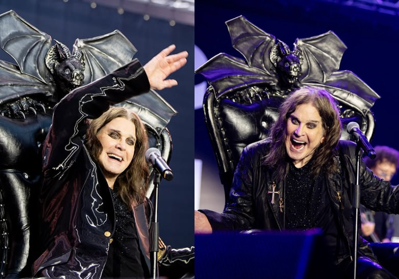 Ozzy Osbourne fez um show histórico 20 dias antes de falecer. Fãs e artistas fizeram homenagens ao cantor - Foto: reprodução redes sociais