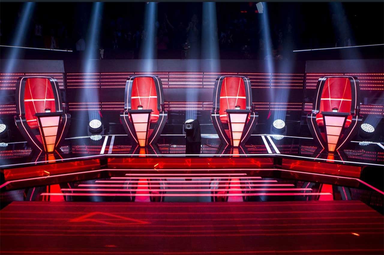 O antigo palco do The Voice Brasil - Foto: TV Globo