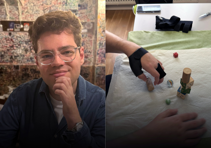 Luka venceu! O homem perdeu as mãos há 17 anos e graças a um transplante duplo, teve os movimentos de volta. - Foto: arquivo pessoal