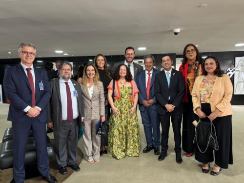 A aprovação da lei foi celebrada por integrantes de ONGs e parlamentares - Foto: Ricardo Stuckert