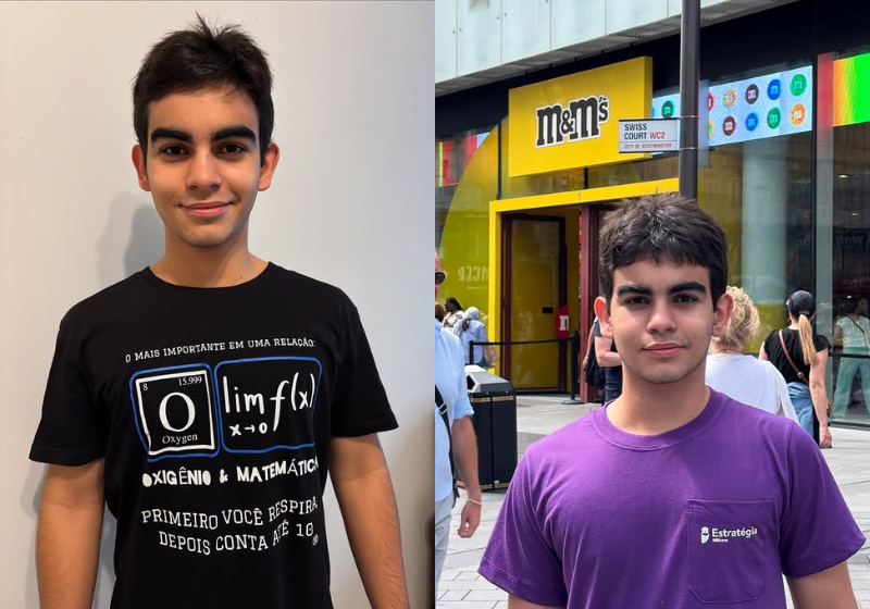 Caio Temponi alcançou mais uma conquista, entrando para o Programa Líderes Estudar - Foto: reprodução Instagram