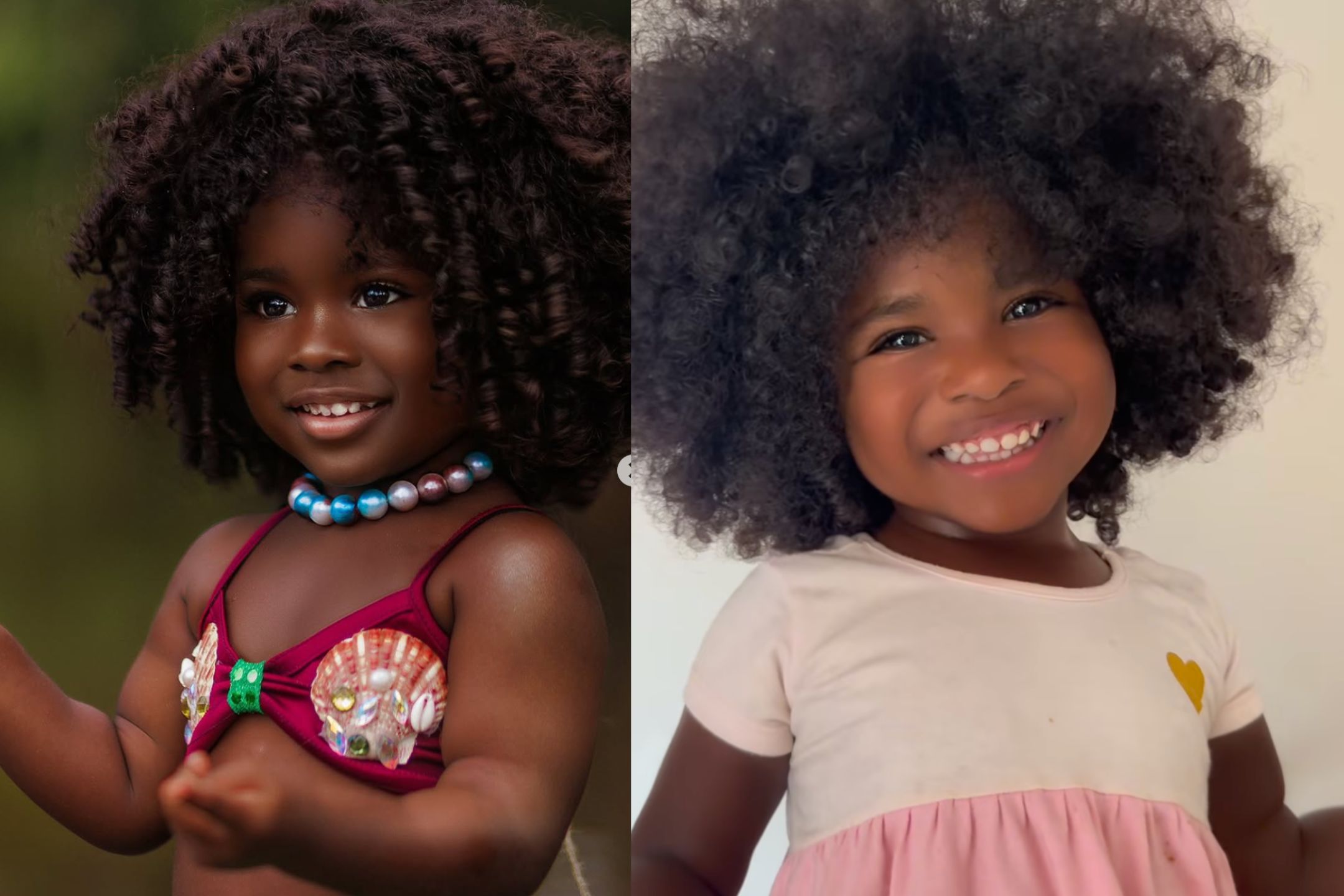 A Johnson acaba de contratar a menina brasileira Ágatha Vitória, de 3 anos para campanhas publicitárias da marca. Conhecida como Moana Brasileira, ela é do interior do Pará. - Fotos: Felipe Marques