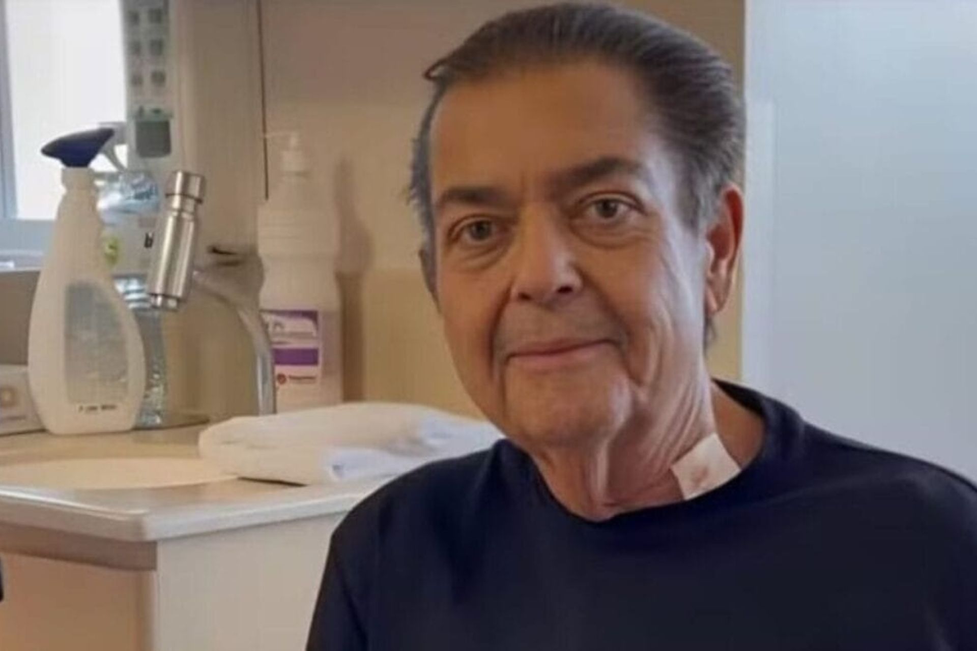 Fausto silva, o Faustão, teve alta nesta quinta, 28, do hospital Albert Einstein (SP). - Foto: reprodução/redes sociais