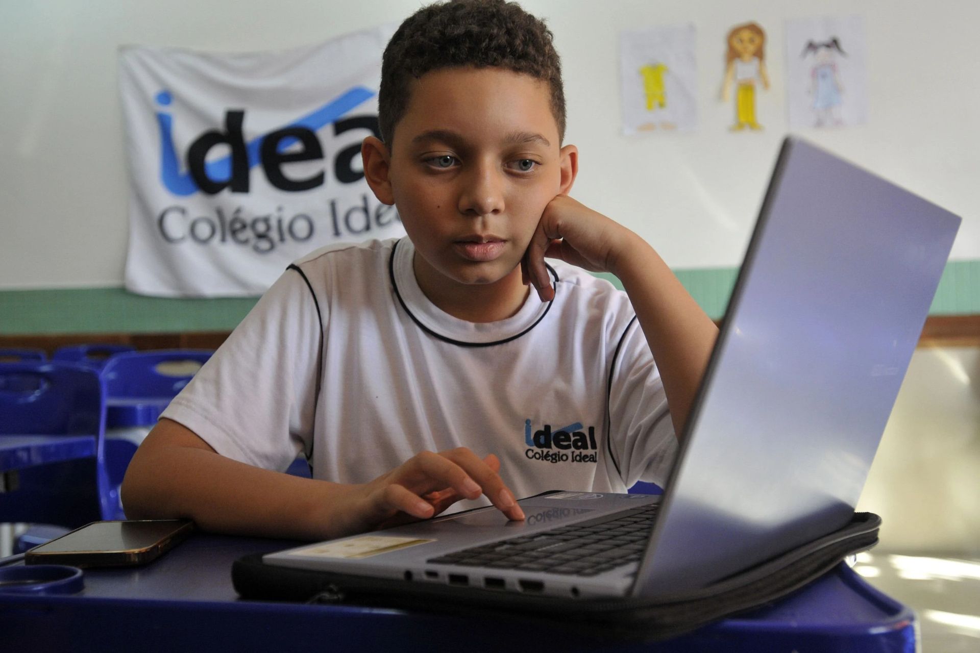 Rafael Kessler é um gênio brasileiro de apenas 11 anos, que criou a própria fórmula de matemática. - Foto: Minervino Júnior/CB/D.A.Press