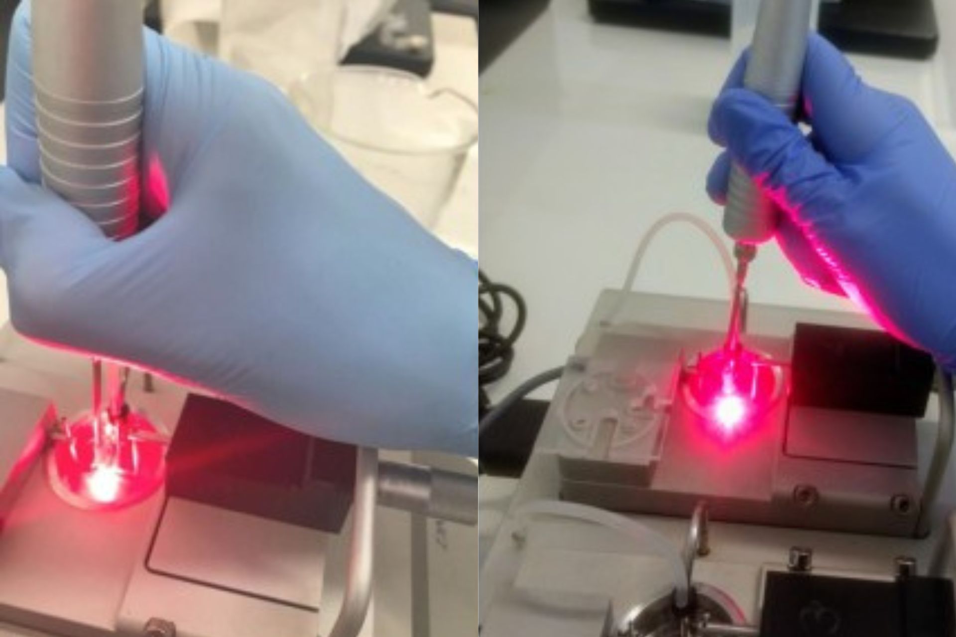 O estudo que descobriu que a aplicação de laser na região abdominal é capaz de combater a hipertensão provocada pela menopausa, foi feito por pesquisadores de São Paulo. - - Fotos: Luis Henrique Oliveira de Moraes / Tereza Cristina Buzinari